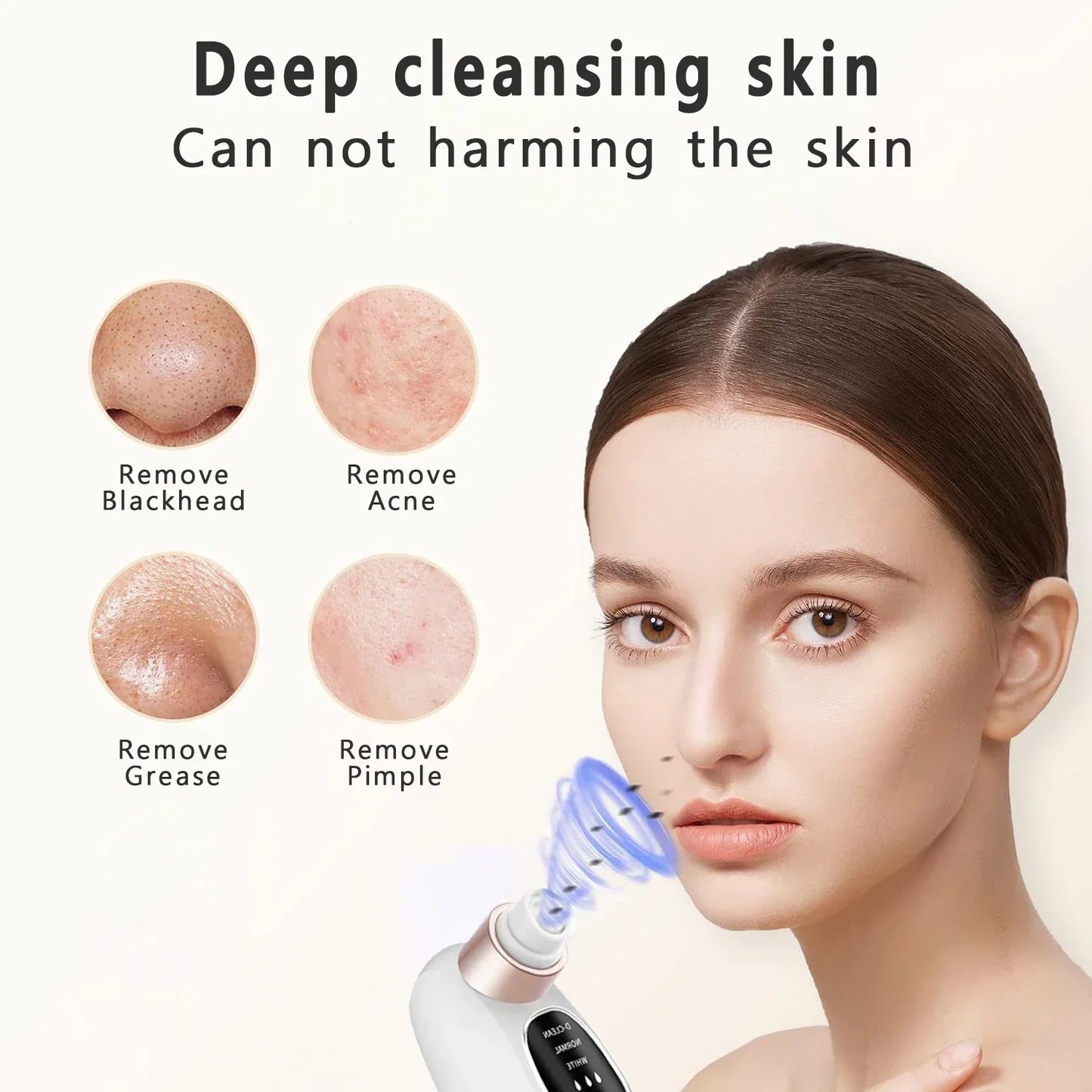Electric Blackhead Remover Vacuum - Pore Face Cleaner